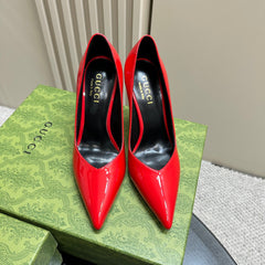 GG 105 HIGH HEEL PUMP CANDY LAMBSKIN