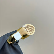 HIGH MULE 95 MM IN GOLD CALFSKIN