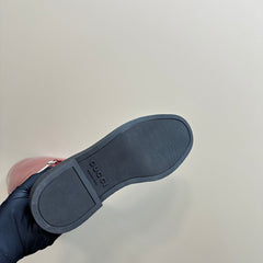 SLIM HORSEBIT KNEE BOOTS WITH WEB IN RED GLOSSY CALFSKIN