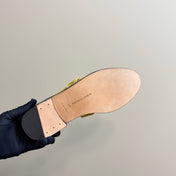 ASTAIRE MULE IN OLIVE GREEN SUEDE