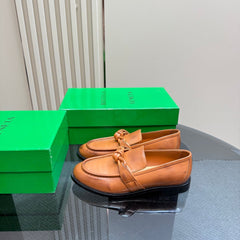 ASTAIRE LOAFER IN CINNAMON BROWN CALFSKIN