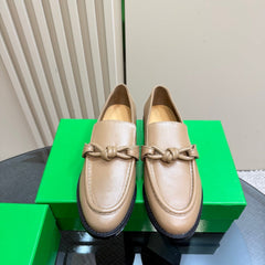 ASTAIRE LOAFER IN LIGHT BROWN CALFSKIN