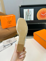 Elda espadrille 80 White Epsom Calfskin