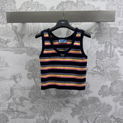 Prada 25C Sleeveless Shirt Croptop 228949