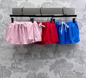 MIUMIU PLEATED DRAWSTRING MINI SKIRT 267800