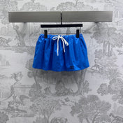 MIUMIU PLEATED DRAWSTRING MINI SKIRT 267799