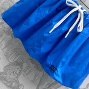 MIUMIU PLEATED DRAWSTRING MINI SKIRT 267799