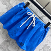 MIUMIU PLEATED DRAWSTRING MINI SKIRT 267799