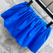 MIUMIU PLEATED DRAWSTRING MINI SKIRT 267799