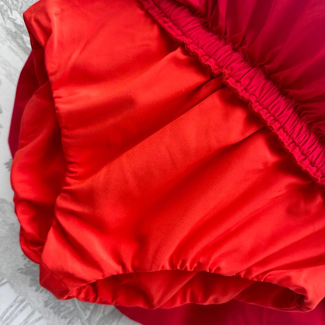 MIUMIU PLEATED DRAWSTRING MINI SKIRT 267801