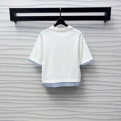 GUCCI CREW NECK SHORT-SLEEVE COTTON TEE