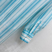 DIOR 25S STAND COLLAR STRIPED SHIRT 264615