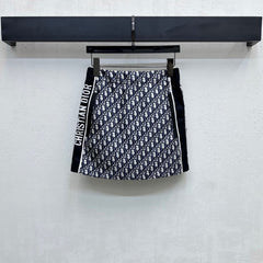 DIOR 25S DRESS WITH TEXT STRIP 264621