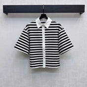 MAXMA 25S STRIPED SHIRT IN COTTON 264534