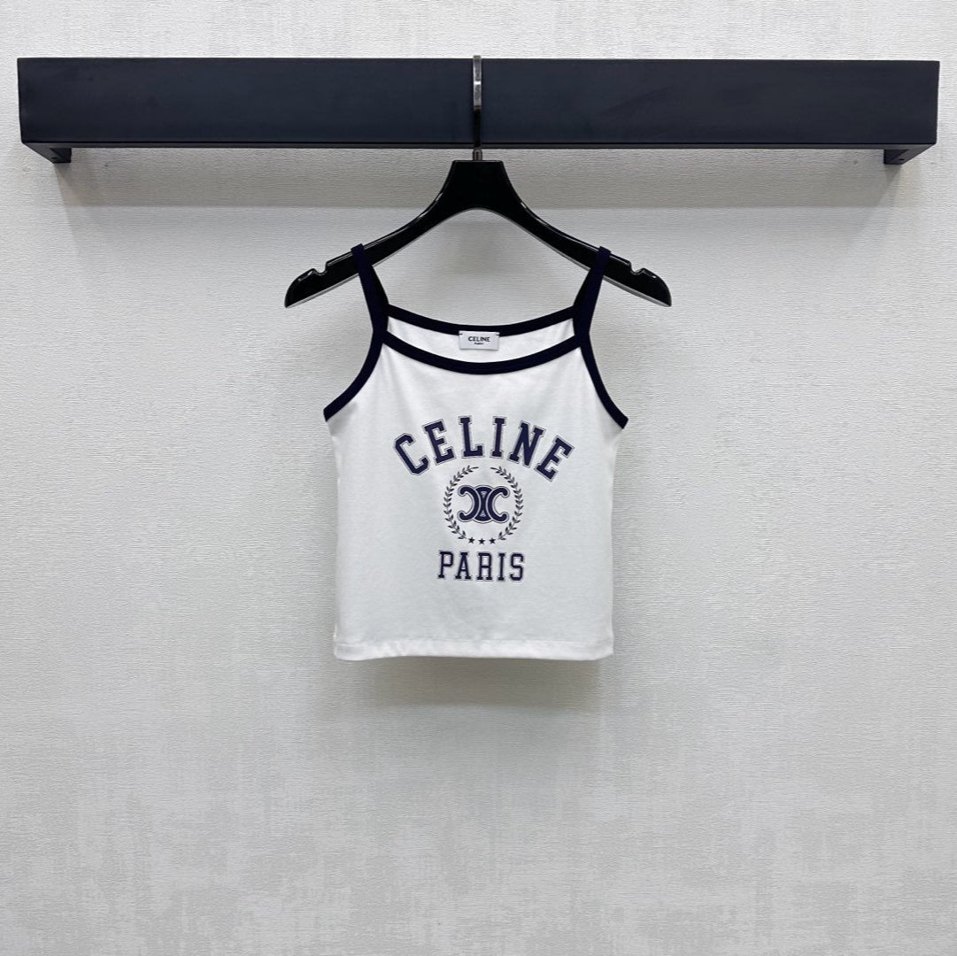 CELINE SPAGHETTI STRAP TOP 267816