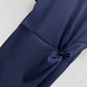 CELINE SHORT SLEEVE LONG DRESS 274432