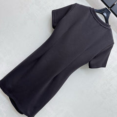 PRAD SHORT SLEEVE DRESS IN COTTON