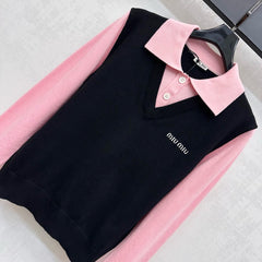 MIUMIU KNITTED SWEATER STYLE 437