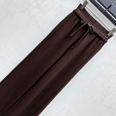 MIUMIU WIDE LEG PANTS STYLE 435