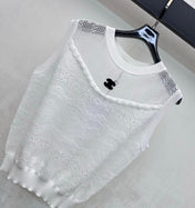 CHANEL 26S SLEEVELESS SWEATER STYLE 1063