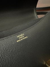 CONSTANCE 18 BLACK EPSOM GOLD HARDWARE