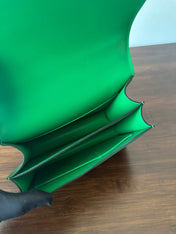 CONSTANCE 18 GREEN EPSOM GOLD HARDWARE