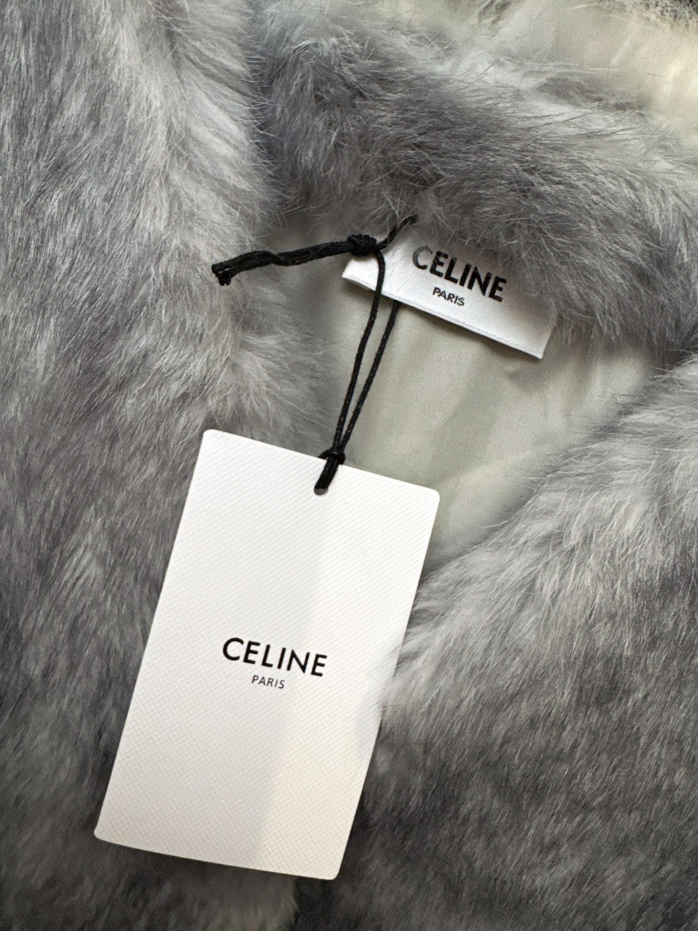 CELINE 25S RABBIT FUR COAT 0035