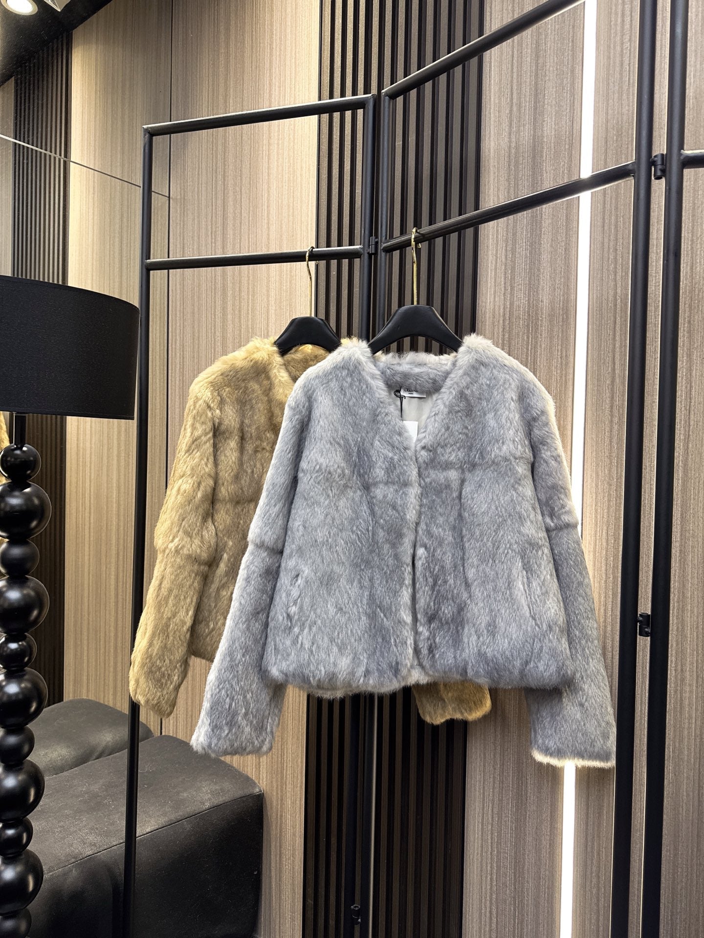 CELINE 25S RABBIT FUR COAT 0035