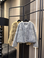CELINE 25S RABBIT FUR COAT 0035
