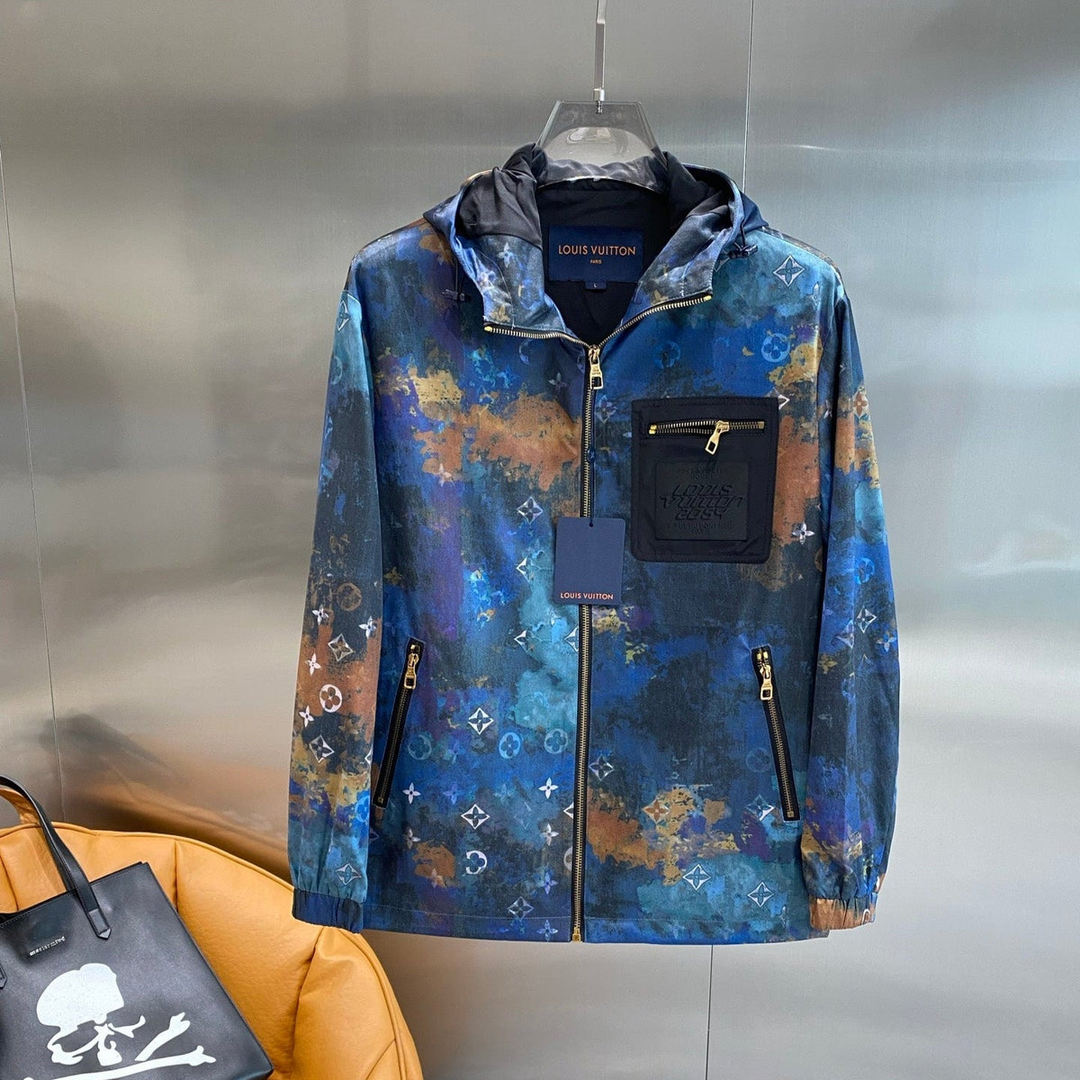 LV HOODED JACKET COLORFUL 238904