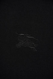 Burberry 25 Polo T- Shirt Black Cotton 232686