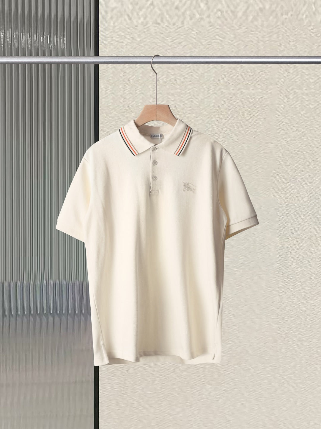 Burberry 25 Polo T- Shirt White Cotton 232685