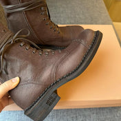 Boots Wood Color Calfskin