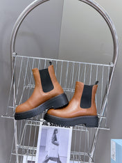 PRA CHELSEA BOOTS CARAMEL CALFSKIN