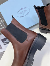 PRA CHELSEA BOOTS CHOCOLATE CALFSKIN