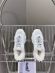 DIOR CHRONO SNEAKER 25S IN WHITE LAMBSKIN AND MESH FABRIC STYLE 2