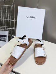 MINO SANDAL IN WHITE CALFSKIN