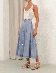 Zimmermann Long Skirt 113
