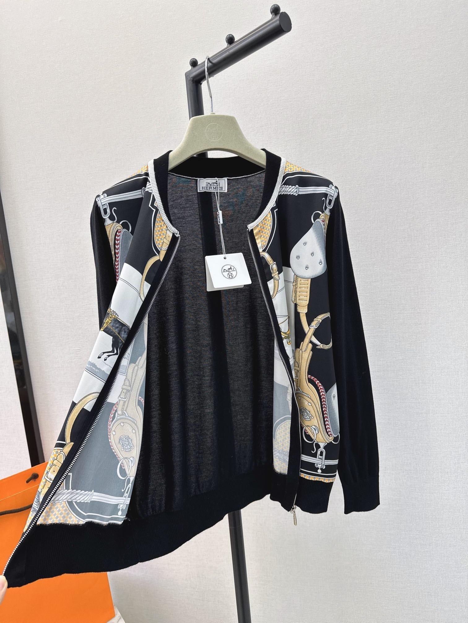 HERMES 26S KNIT CARDIGAN 504