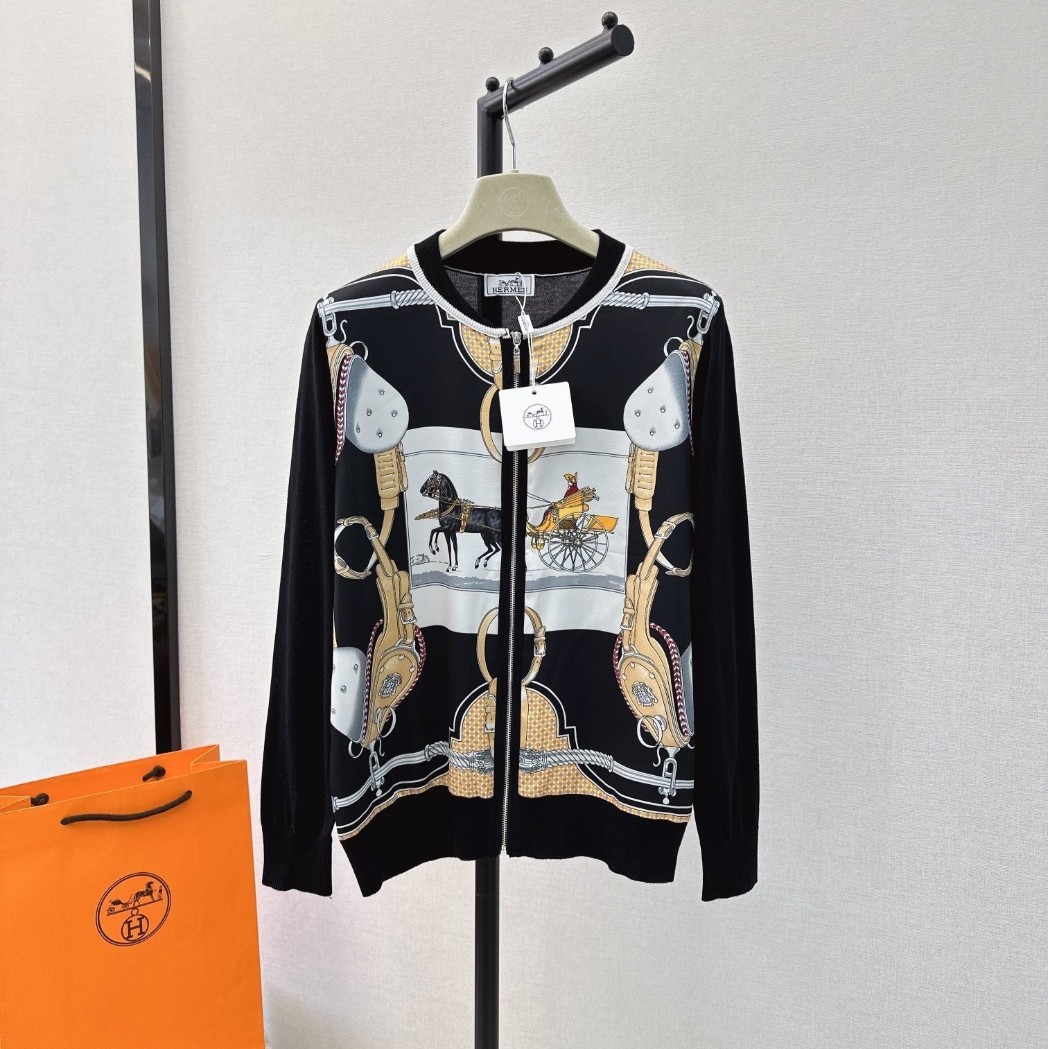 HERMES 26S KNIT CARDIGAN 504