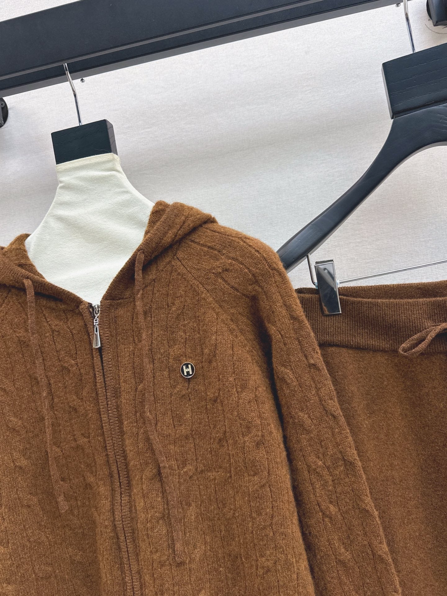 HERMES 25S OVERSIZED WOOL SUIT 024