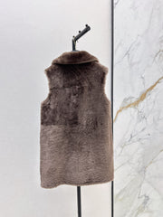 HERMES 25S FUR VEST 668406