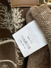 BURBERRY 25S PLAID KNIT JACKET 0044