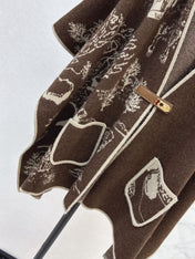 BURBERRY 25S PLAID KNIT JACKET 0044