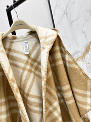 BURBERRY 25S REVERSIBLE CASHMERE CAPE 0045