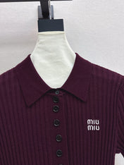 MIUMIU POLO SWEATER STYLE 829