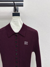 MIUMIU POLO SWEATER STYLE 829