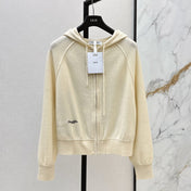 DIOR 25S FLORAL EMBROIDERED HOODIE 572