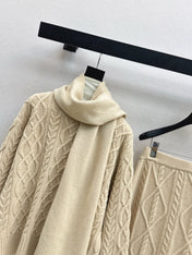 MAX MARA 25S KNIT SKIRT SET 091