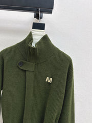 MAX MARA 25S STAND COLLAR CARDIGAN COAT 037